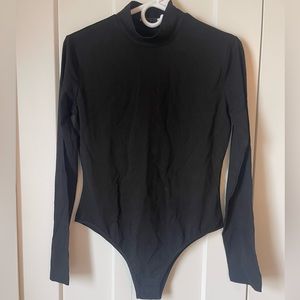 NWOT Black Long Sleeved Bodysuit